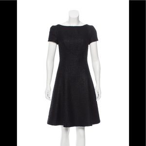 Black Prada wool work dress